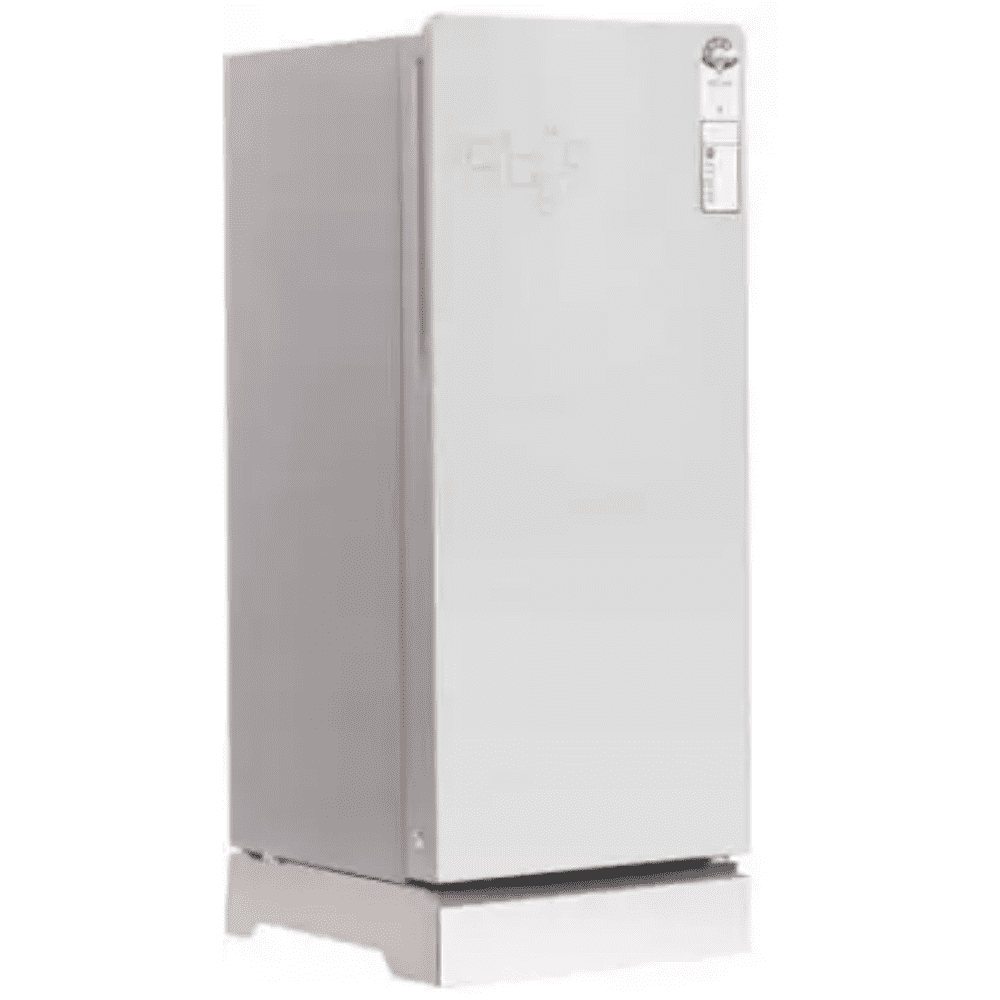 Haier 190 Ltrs 4 Star Inverter Direct Cool Single Door Refrigerator (HRD-2104PMG-P, Silver)