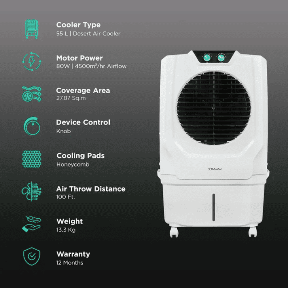 Bajaj Specter 55 L Desert Air Cooler (Shield55)