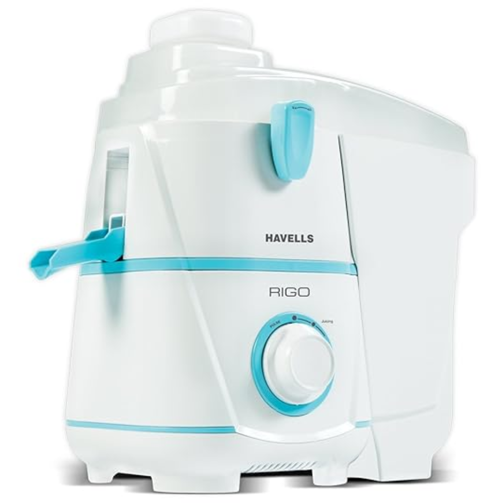 Havells JMG RIGO, 500 Watts 3 Jars Juicer Mixer Grinder (White)