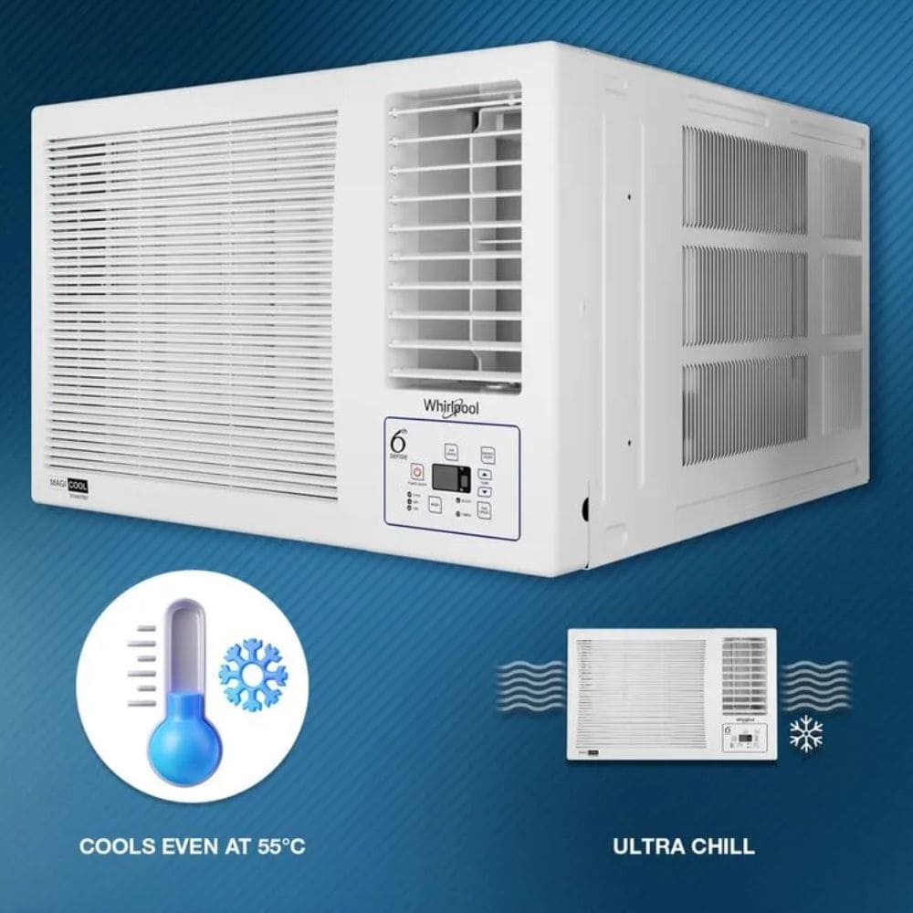 Whirlpool 1.5 Ton 3 star Inverter Window Air Conditioner (MAGICOOL 15T 3S INV WAC W6O2PP0)
