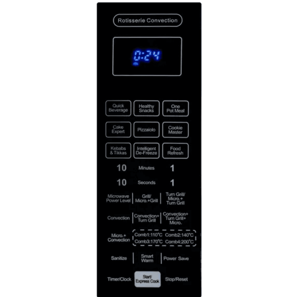 IFB 30 Ltrs Convection Microwave Oven with Oil Free Cooking with Starter Kit (30BR C3,Black)