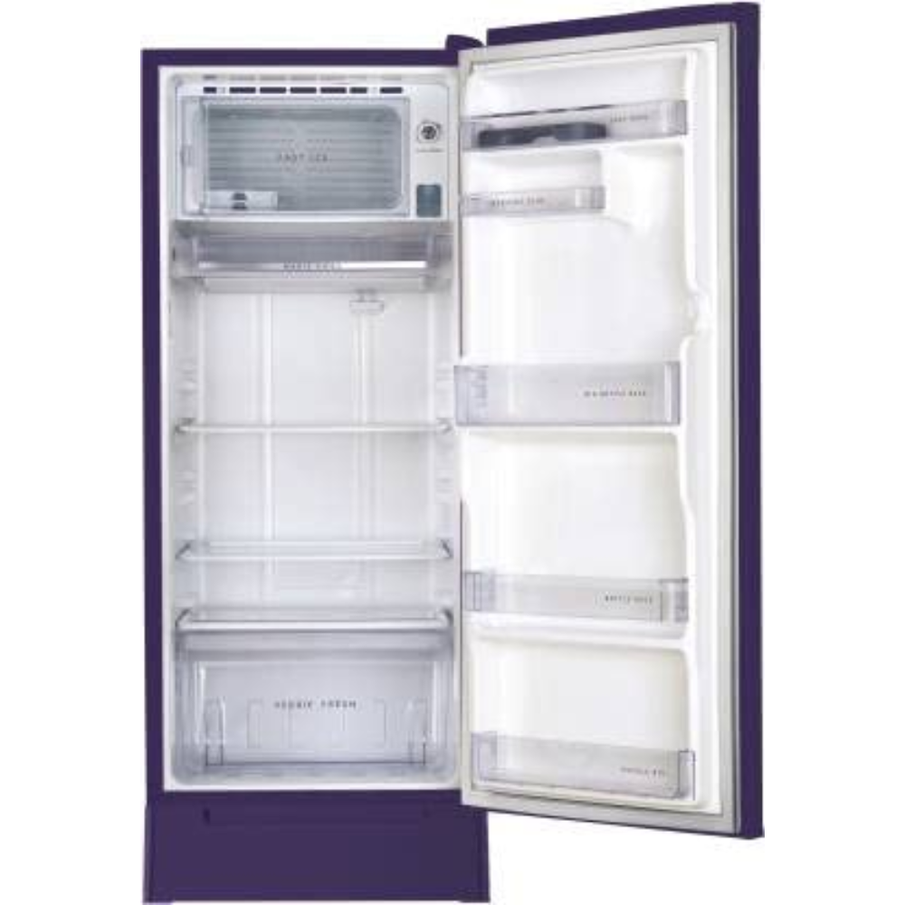 Whirlpool 215 IMPC Roy 3S, 192 Ltrs 3 Star Inverter Direct Cool Single Door Refrigerator, Purple Flower Rain