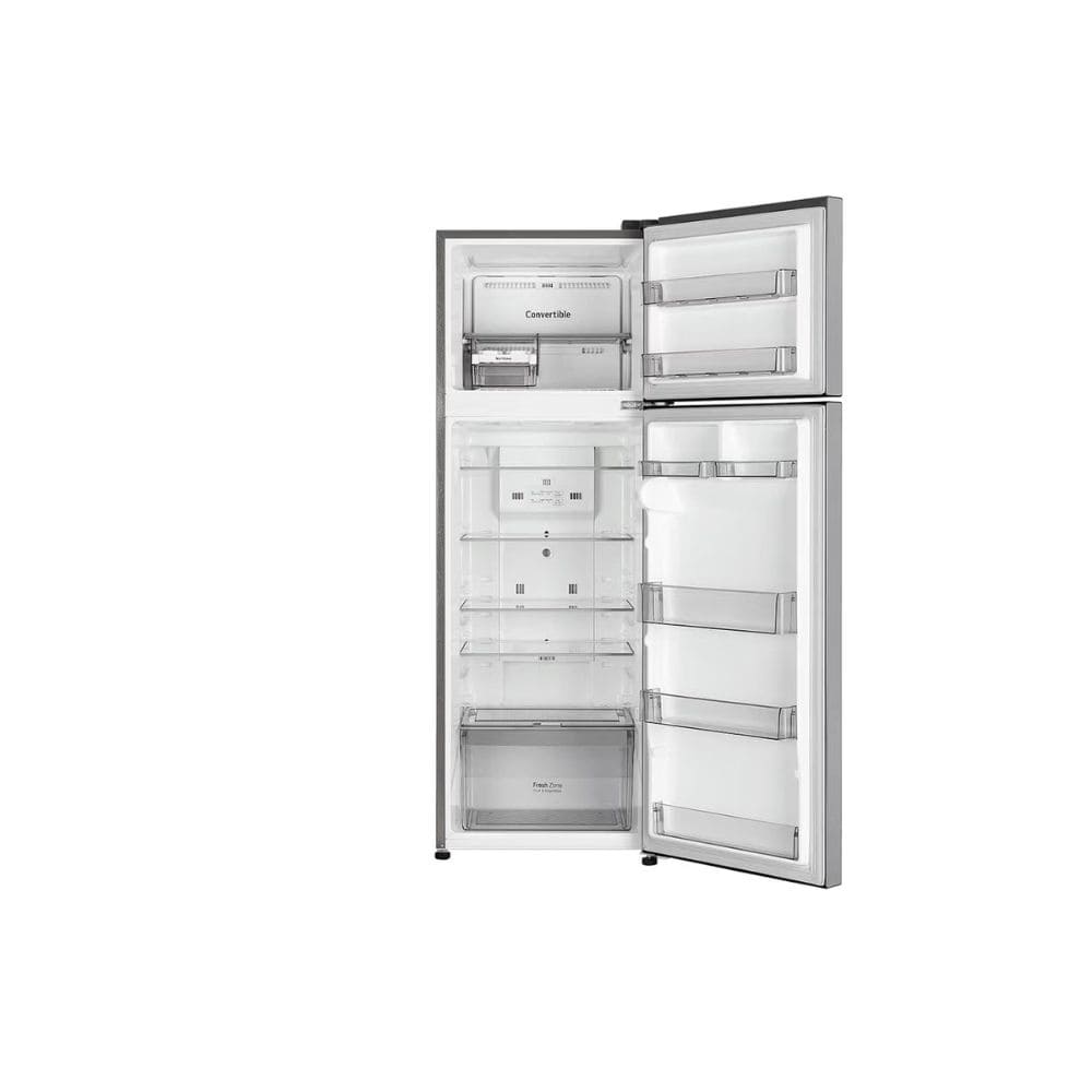 LG 288 Ltrs, 2 Star Frost Free Smart Inverter Double Door Refrigerator (GLT2926PDPZ, Shiny Steel)