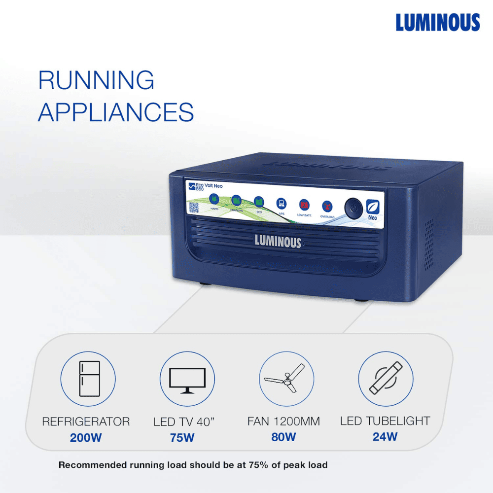 Luminous sine wave 850, Pure Sine Wave Inverter, Blue