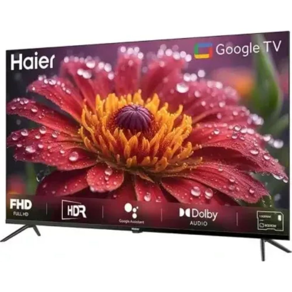Haier LE43K800GT, 43 Inches, Full HD Ready Smart LED TV, Black
