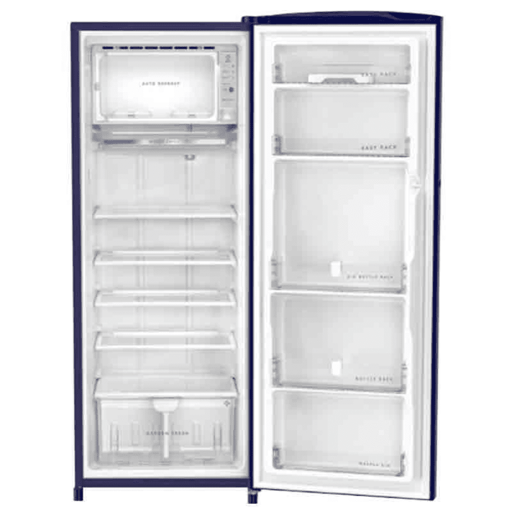 Whirlpool 280 Ltrs 3 Star Inverter Direct Cool Single Door Refrigerator (305 IMPRO PLUS PRM 3S SAPPHIRE FLUME-Z Abyss, Blue)