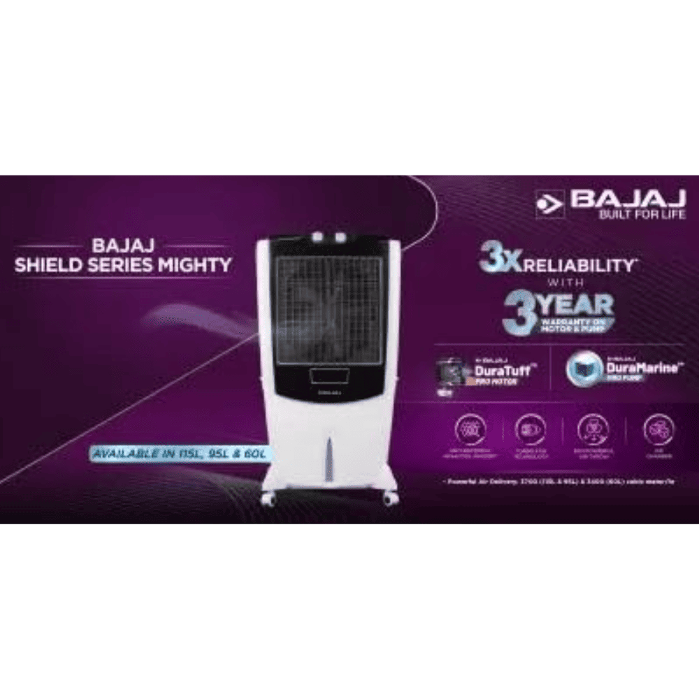 Bajaj Mighty 95 Ltrs Desert Air Cooler (Mighty95)