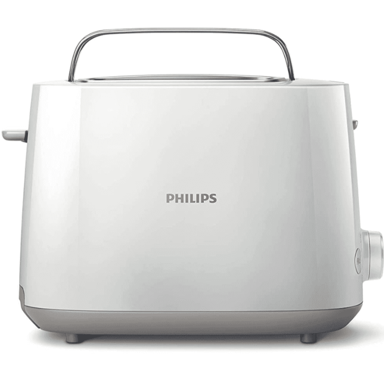 Philips 830 Watt Toaster 2-Slice (HD2582/00, White)