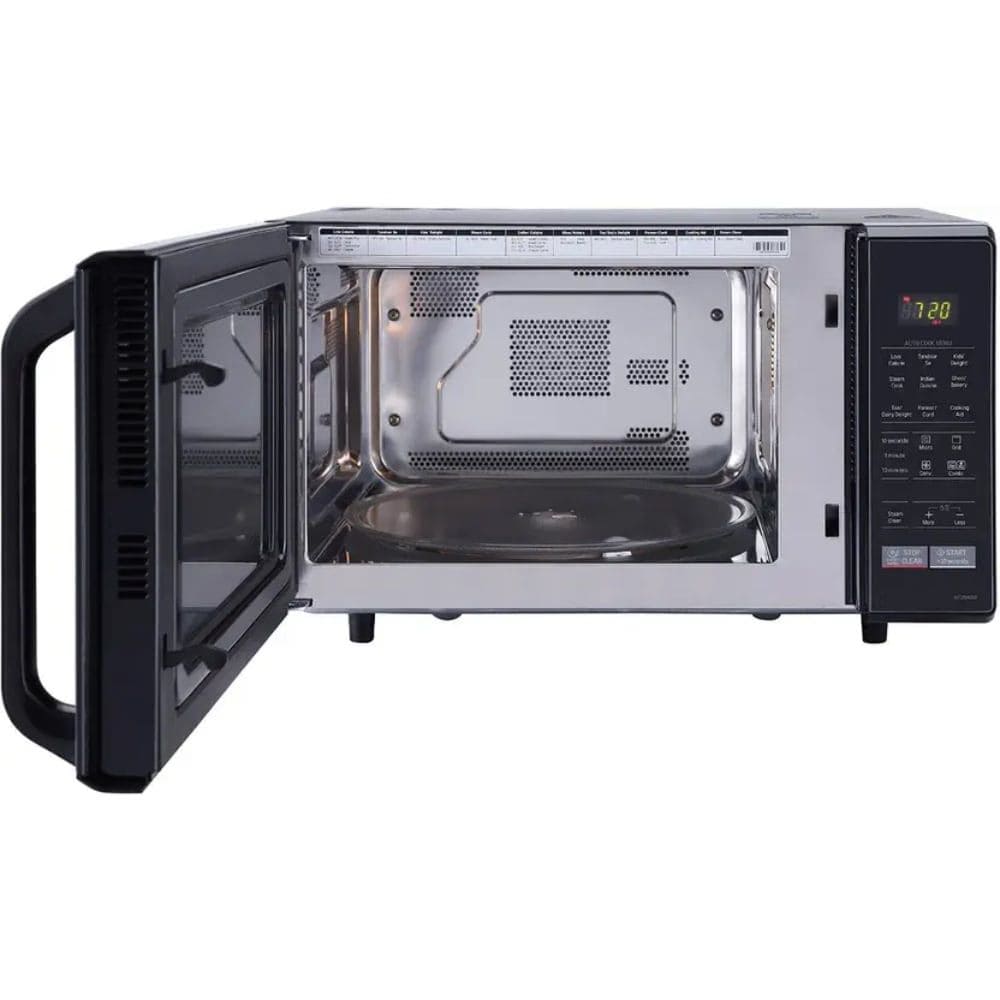LG 28 Ltrs Stainless Steel Cavity Convection Microwave Oven All in One (MC2846BR,Black)