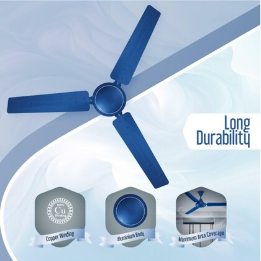 CG 1400mm 3 Blade 1 Star High Speed Economy Classic Ceiling Fan (Tulipair)