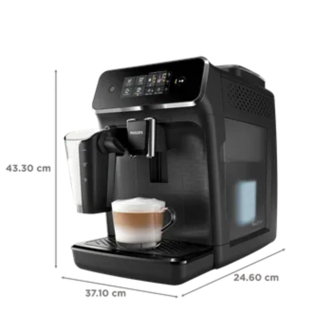 Philips 1.8 Litres Fully Automatic Bean to Cup Espresso Cappuccino Coffee Machine (EP2230/10, Black)