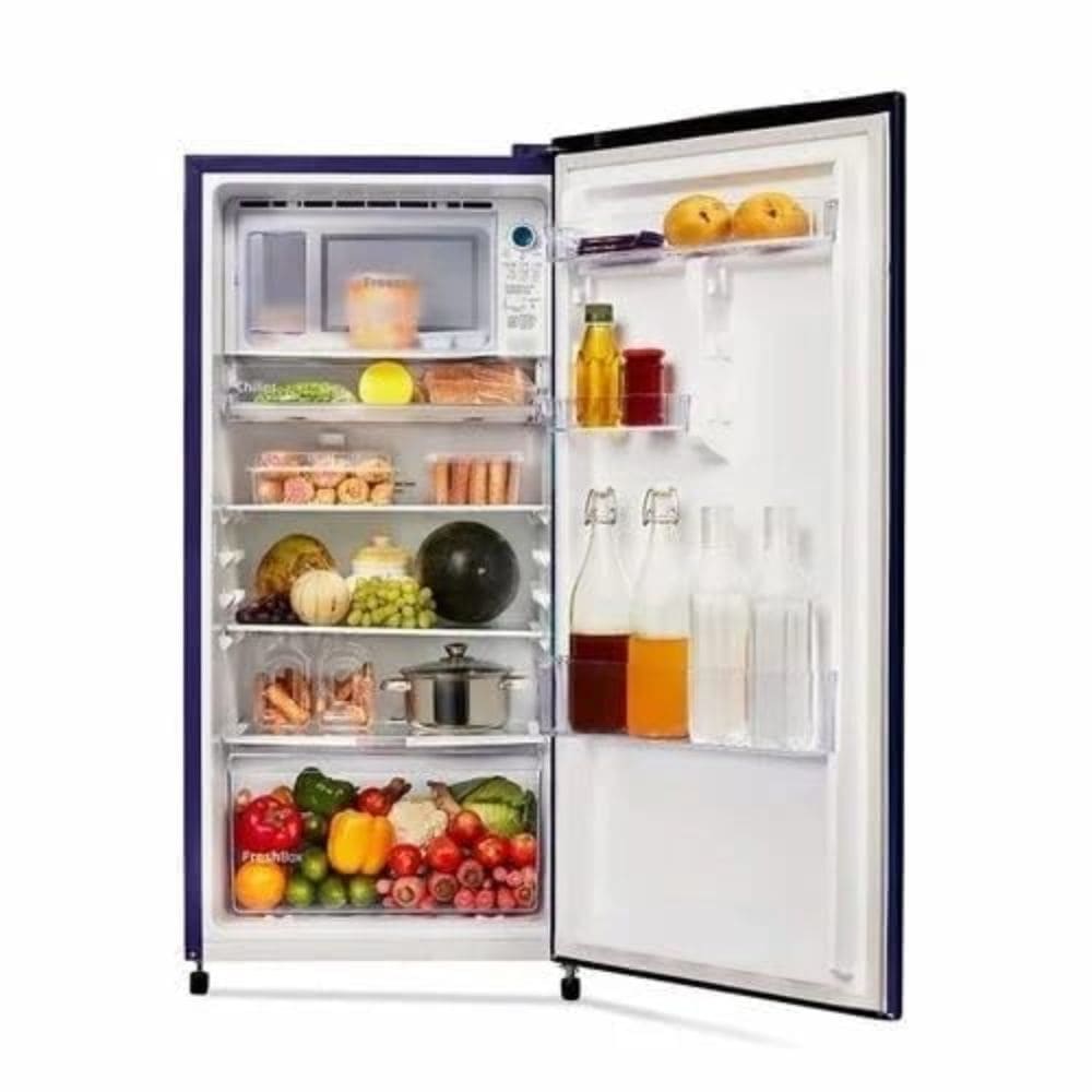 Voltas Beko 175 Ltrs, 2 Star Direct Cool Single Door Refrigerator (RDC208C1, Blue)