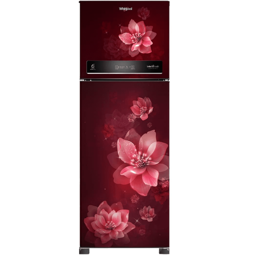 Whirlpool  265 Ltrs 2 Star Inverter Frost Free Double Door Refrigerator (IF INV ELT 278LH, Wine Mulia)