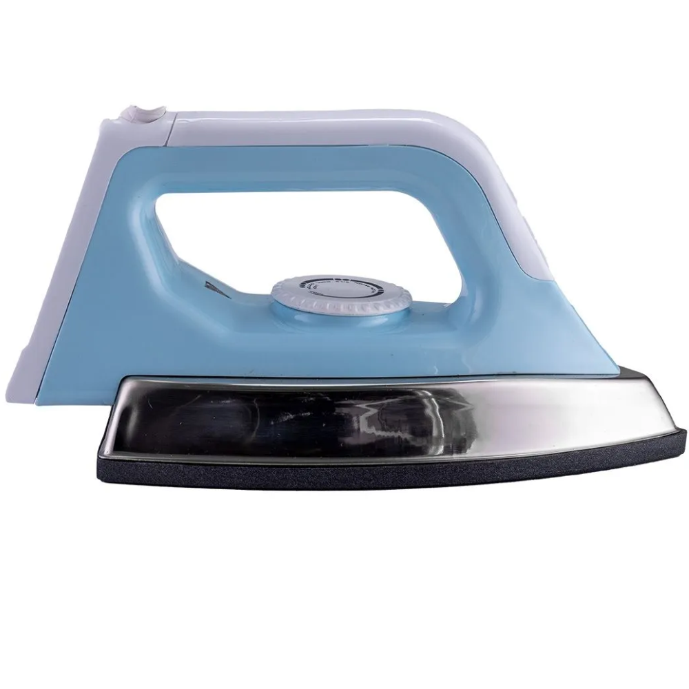 Havells Hawk, 1100 Watts Heavy Weight Non Stick Coated Dry Iron with Plastic body (Blue & White)