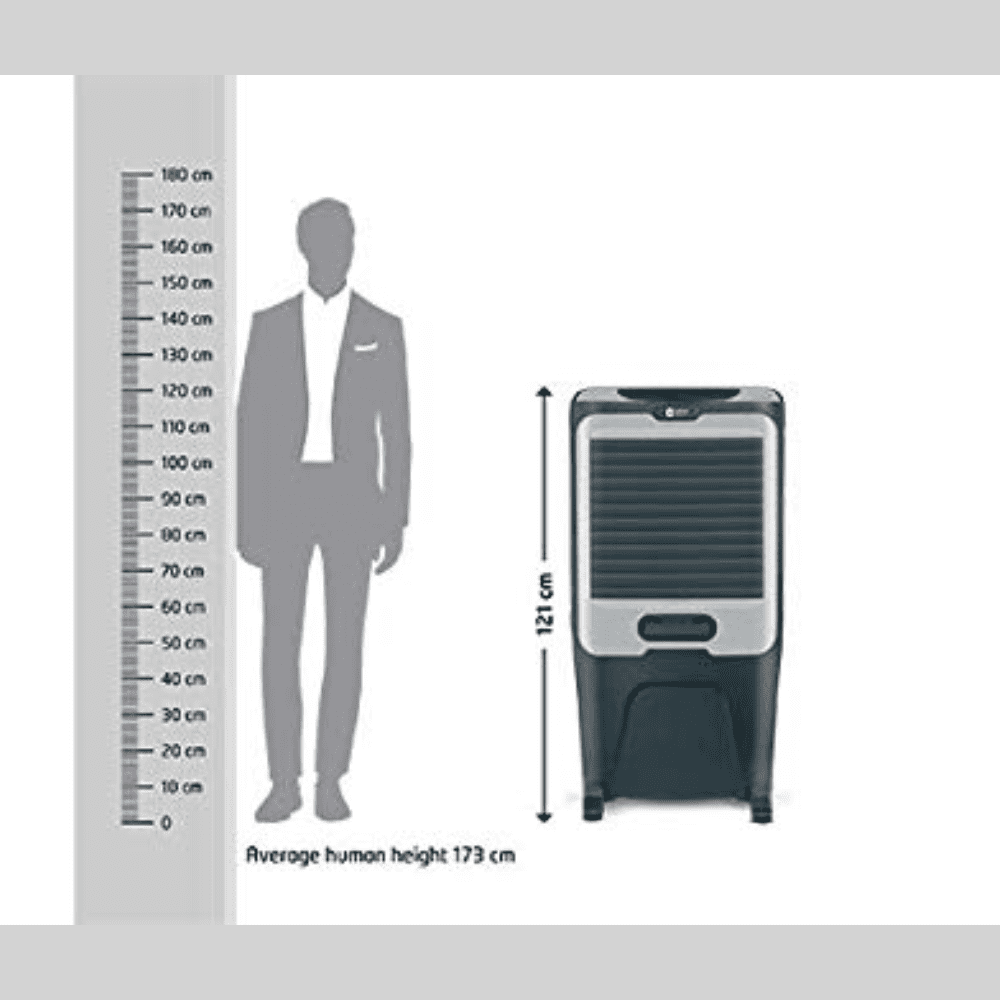 Orient 65 LtrsUltimo Desert Air Cooler with Aerofan Technology (CD6501H, Dark Grey)