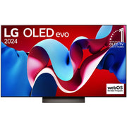 LG OLED55C46LA, 55 Inches, 4K Ultra HD Smart Evo OLED TV, Black