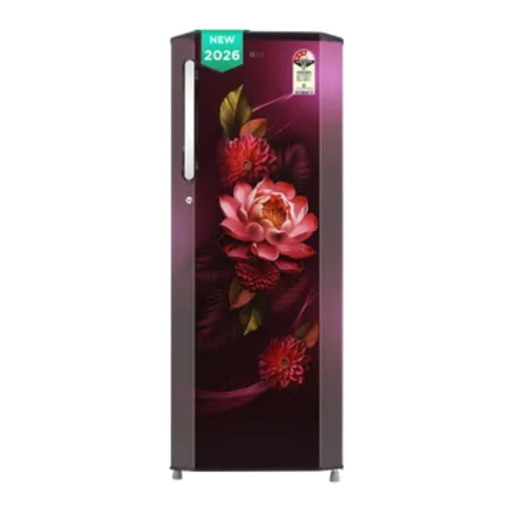 LG 261 Ltrs, 3 Star Direct Cool Single Door Refrigerator (GLD2736YBRW)