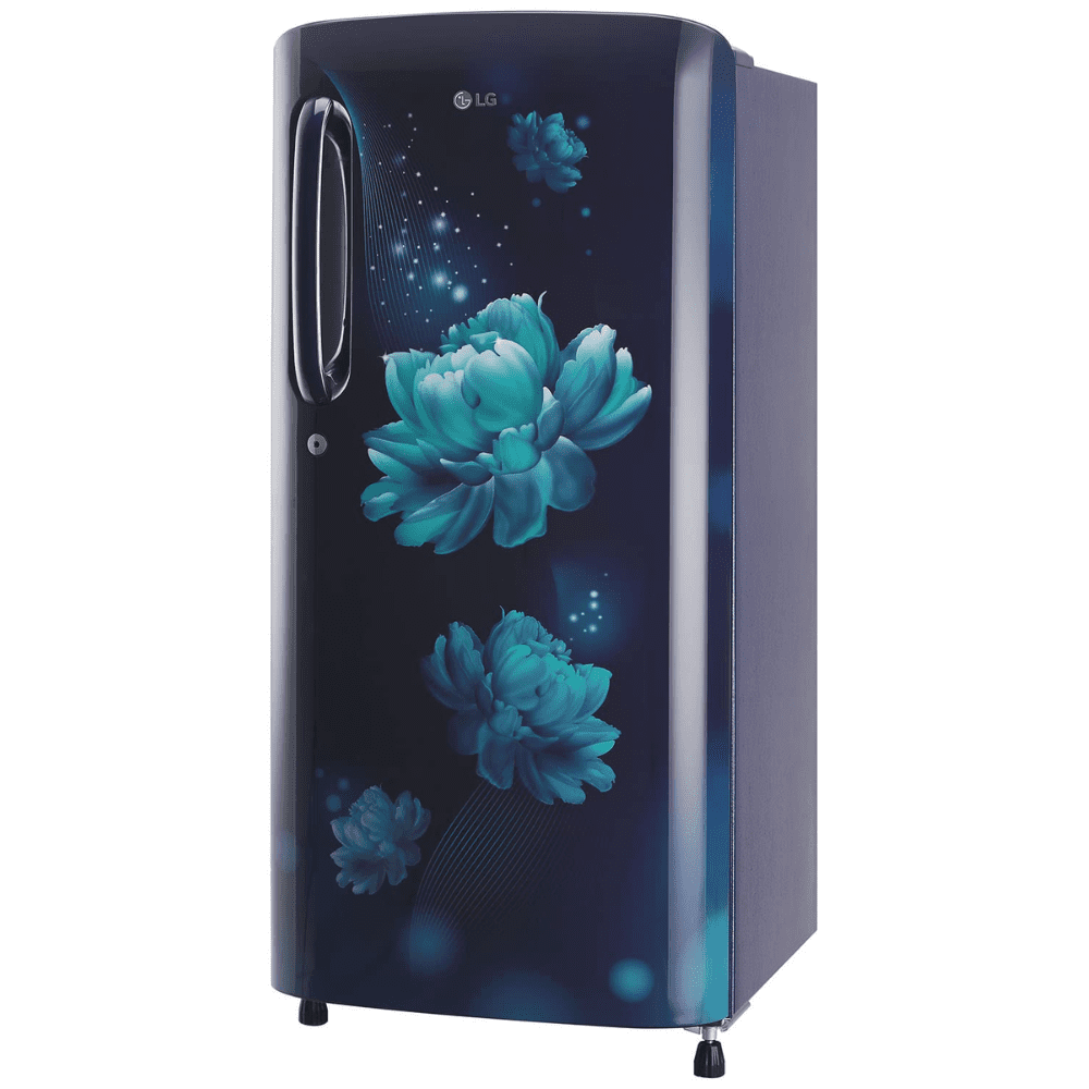 LG 185 Ltrs 3 Star Inverter Direct Cool Single Door Refrigerator ( GL-B201ABCD, Blue Charm)