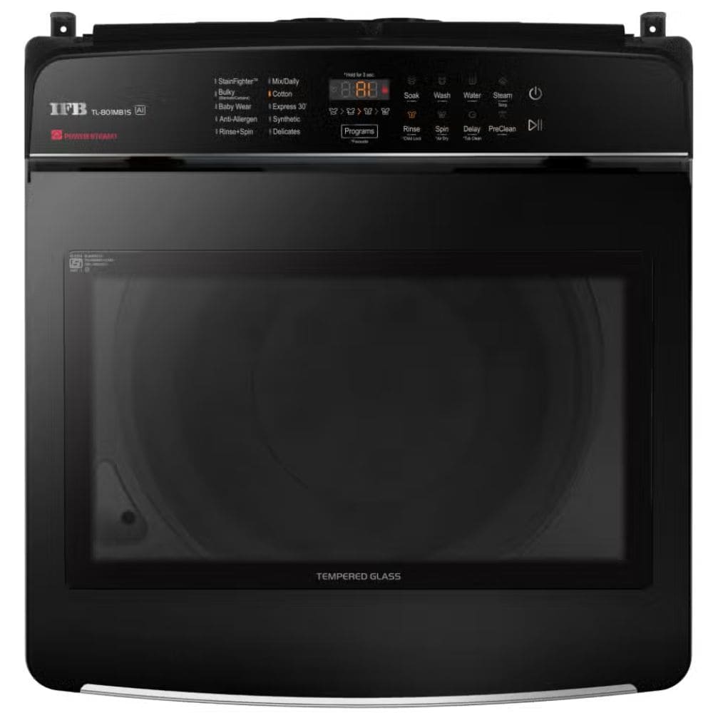 IFB 8 Kg 5 star Fully-Automatic Top Load Washing Machine (TL801MB1S Black)