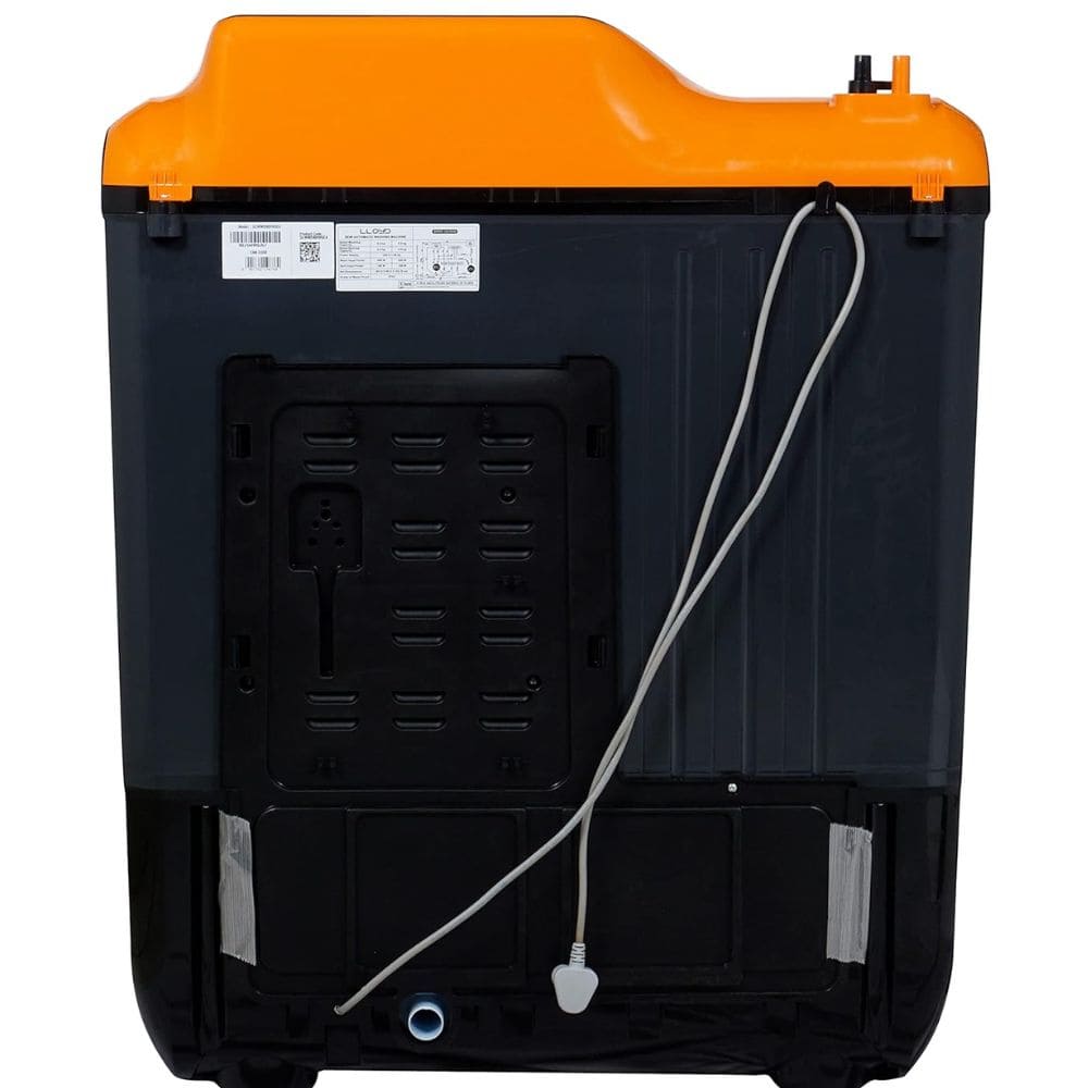 Lloyd 9 Kg 5 Star Semi-Automatic Top Load Washing machine (GLWMS90HVGEX, Grey)