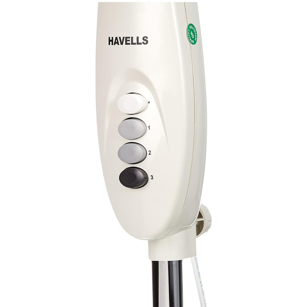 Havells 400mm 3 Blads 3 Star Corded Electric Pedestal Fan (SWING)