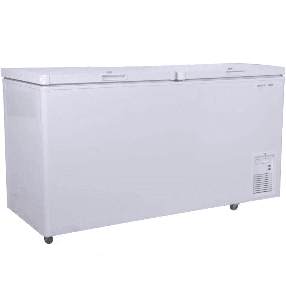Voltas CF HT 500 DD P, 500 Ltrs Double Door Standard Deep Freezer, White