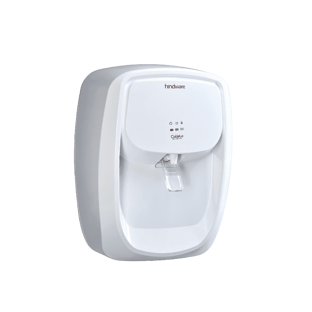 Hindware 18072NFN CALISTO, 7 Ltrs Storage RO + UV + UF Wall Mountable Water Purifier, White