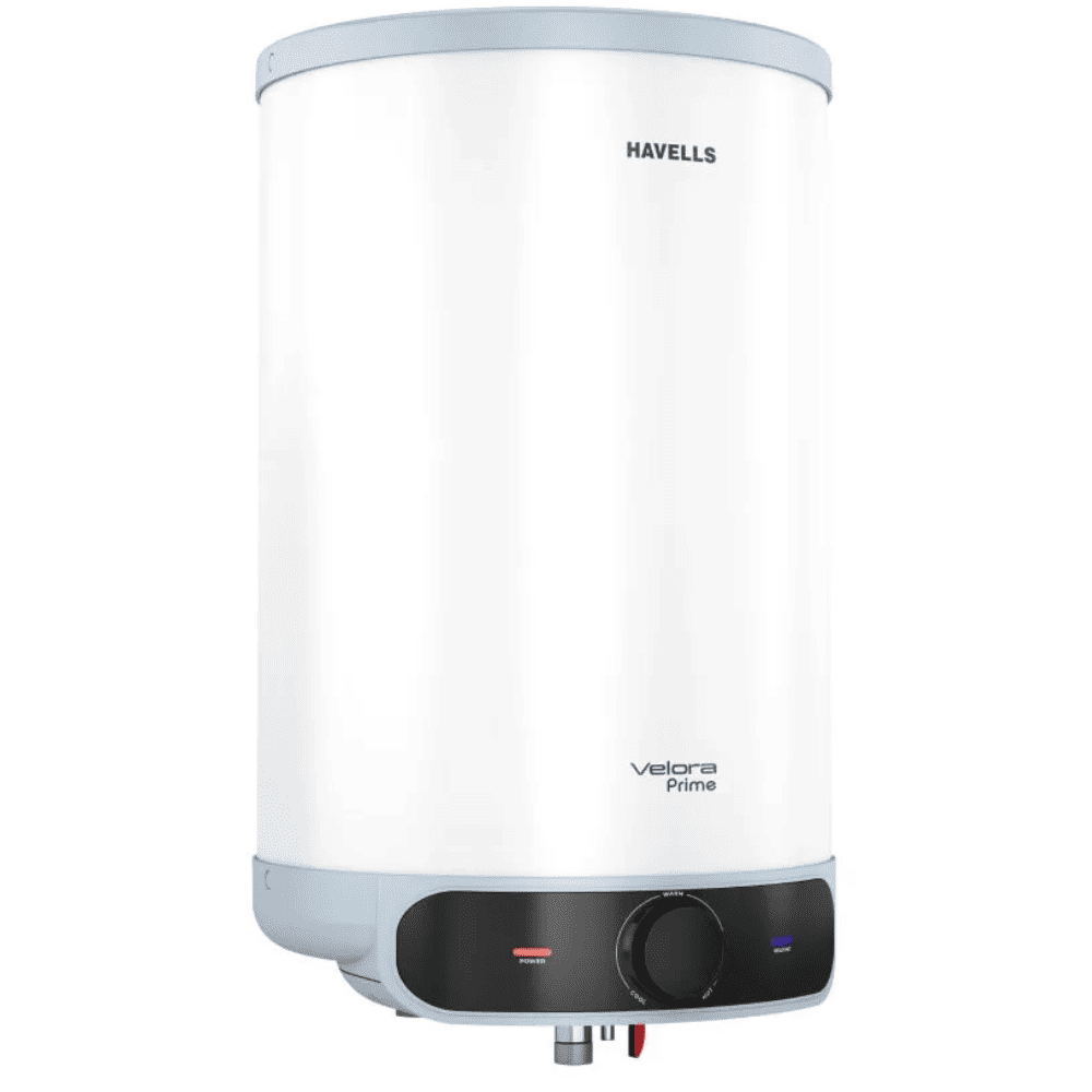 Havells 25 Ltrs Vertical Storage Water Heater Geyser (VELORA PRIME25V, White)