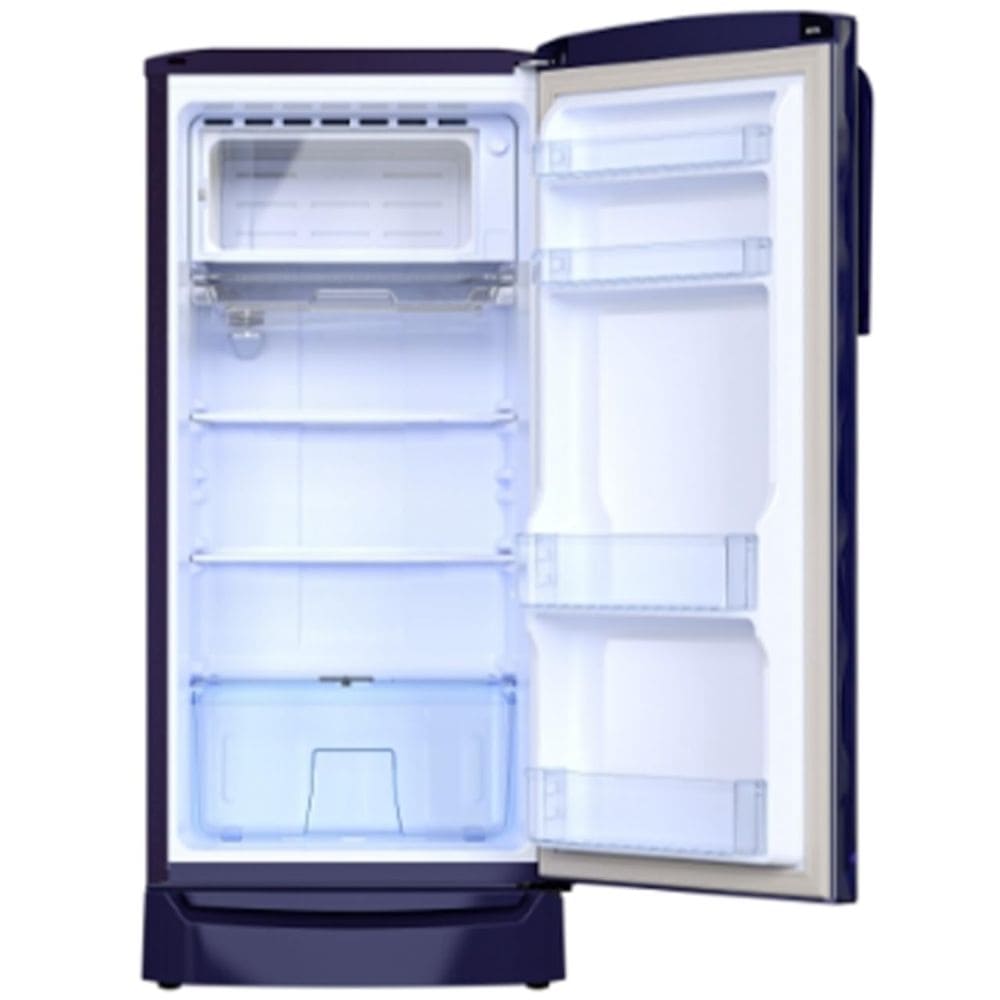 Godrej 184 Ltrs 5 Star Inverter Single Door Refrigerator (RD EMARVEL 207C TDF FU, Blue)