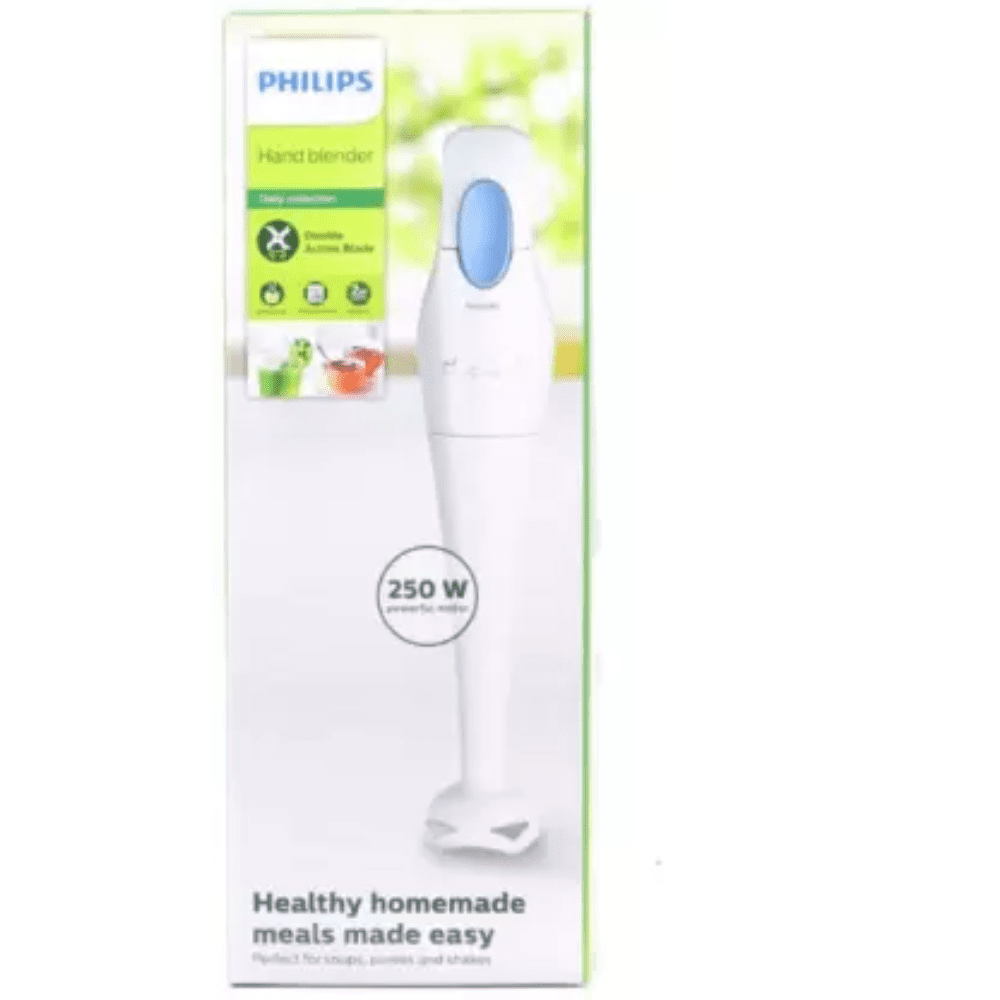 Philips HR1350/90, 250 Watt Electric Manual Hand Blender (White)