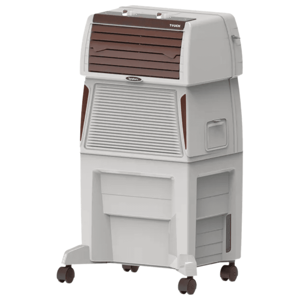 Symphony 50 Ltrs Personal Air Cooler with 4-Side Aspen Pads (Touch50l)