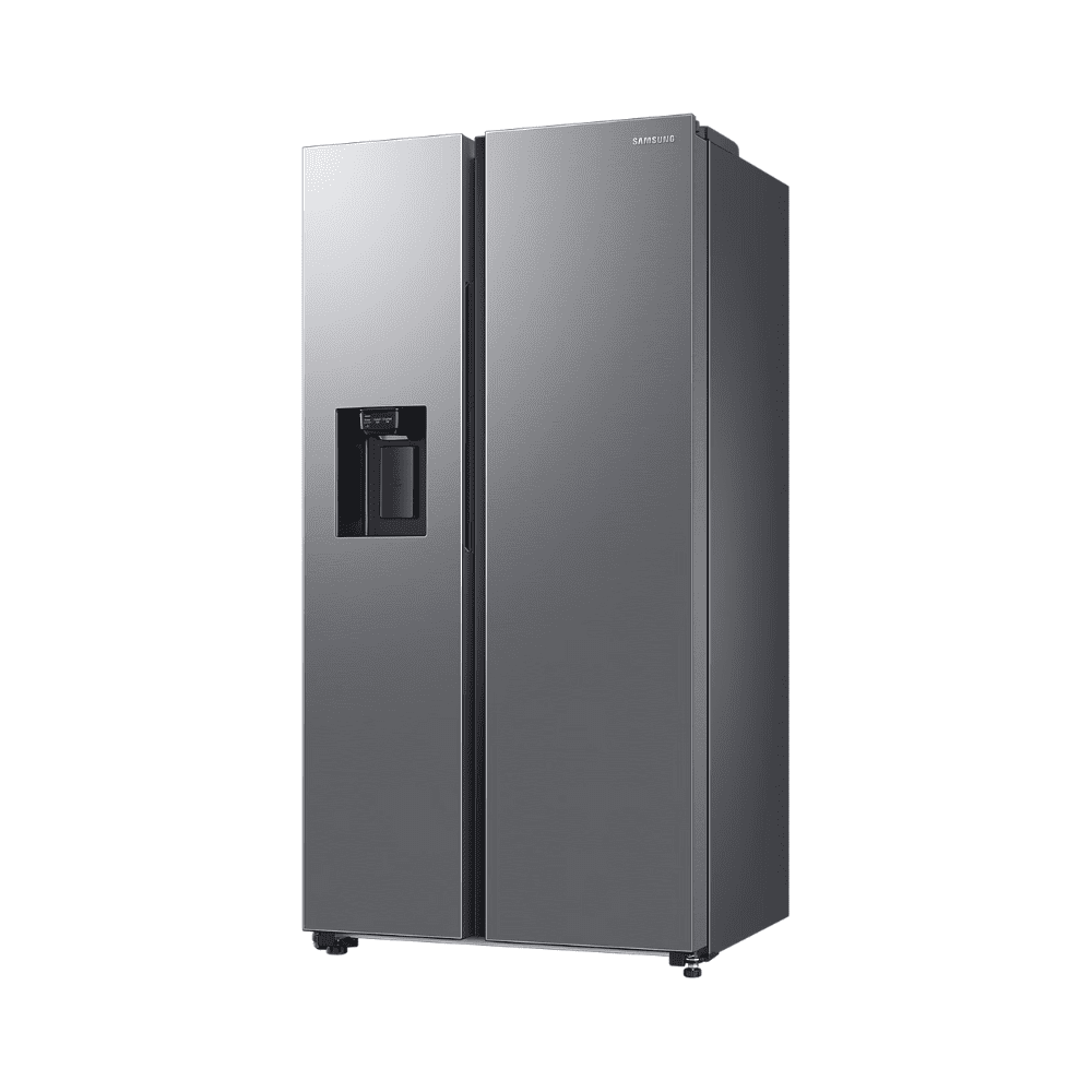 Samsung 633 Ltrs 3 Star, Inverter Direct Cool Side-by-Side Refrigerator (RS78CG8543SL)