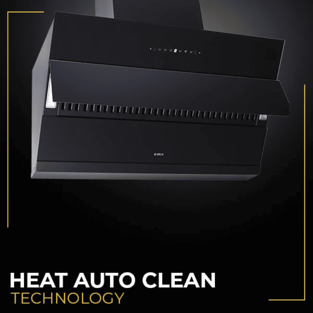 Whirlpool VFL PRO 902 HAC BK, 90 cm 1425 m3/hr Auto Clean Wall Mounted Chimney, Touch + Gesture Control with Filterless Technology (Black)