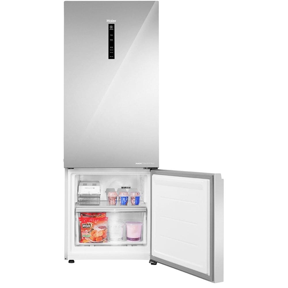 Haier 355 Ltrs 3 Star, Inverter Frost Free, Double Door Refrigerator (HRB-4053PMG-P)