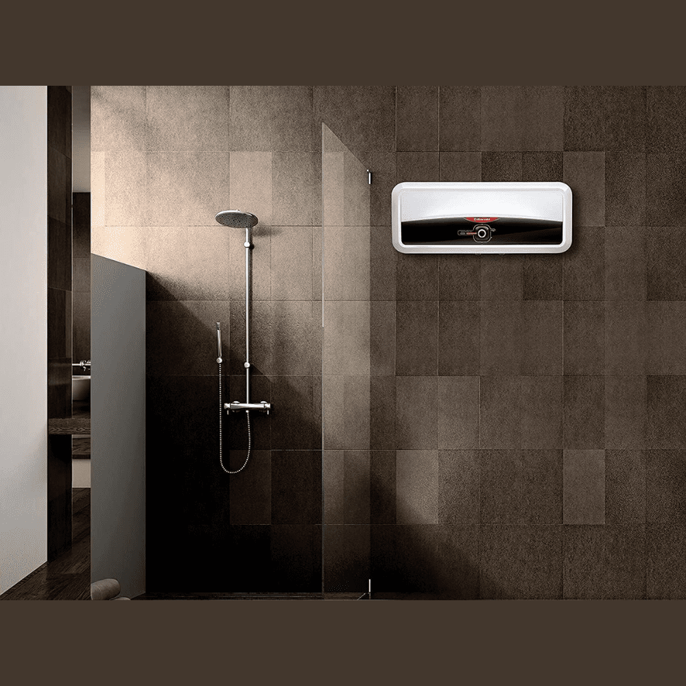 Racold 20 Ltrs Horizontal Storage, 5 Star Water Heater Geyser (Andris Slim20, White)