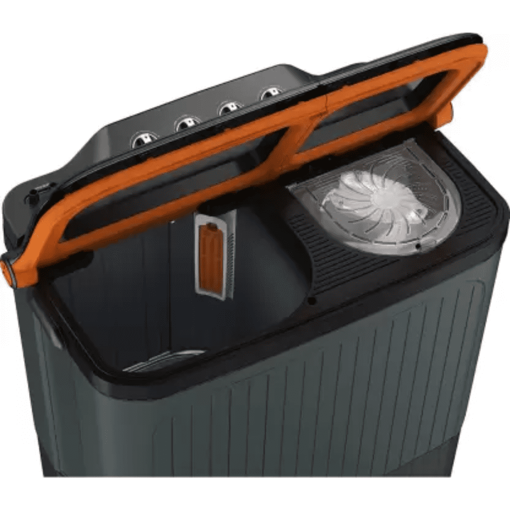 Lloyd 7.5 Kg 5 Star Semi-Automatic Top Load Washing machine (GLWMS75AVGEL,Grey)