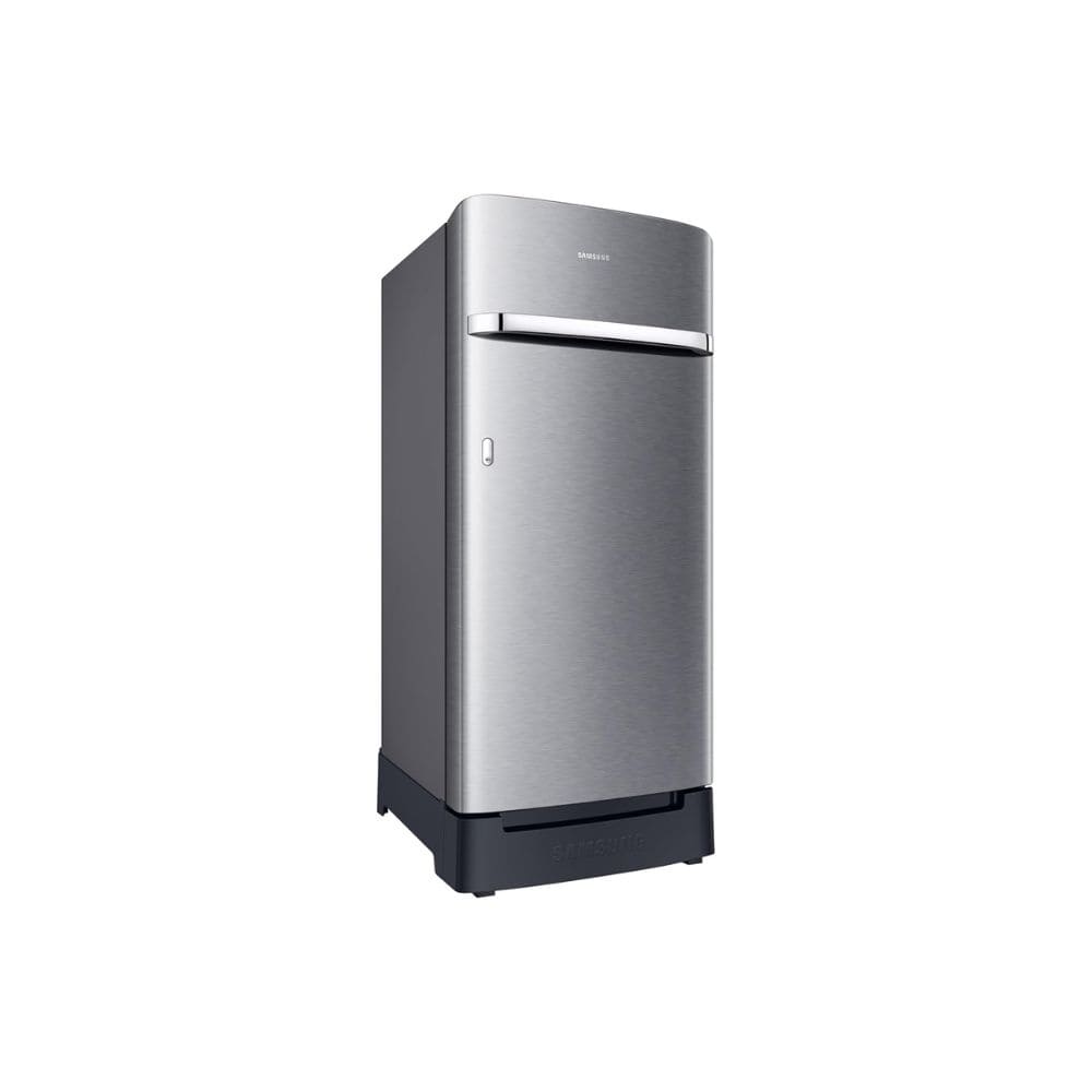 Samsung 189 Ltrs, 5 Star Digital Inverter, Direct Cool Single Door Refrigerator (RR21H2H25S8, Silver, Elegant Inox)