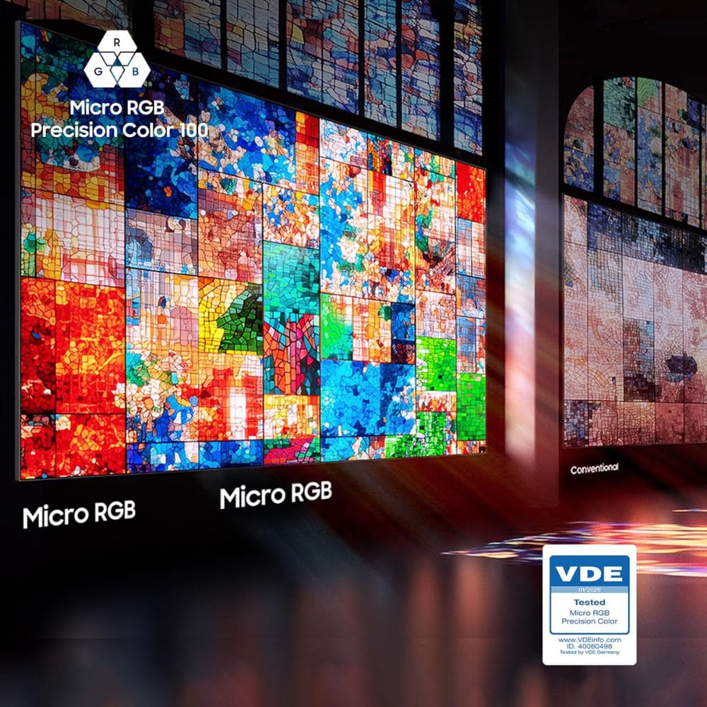 Samsung MRA55R85HAULXL, 55 Inches 4K Micro RGB Vision AI Smart TV, Black