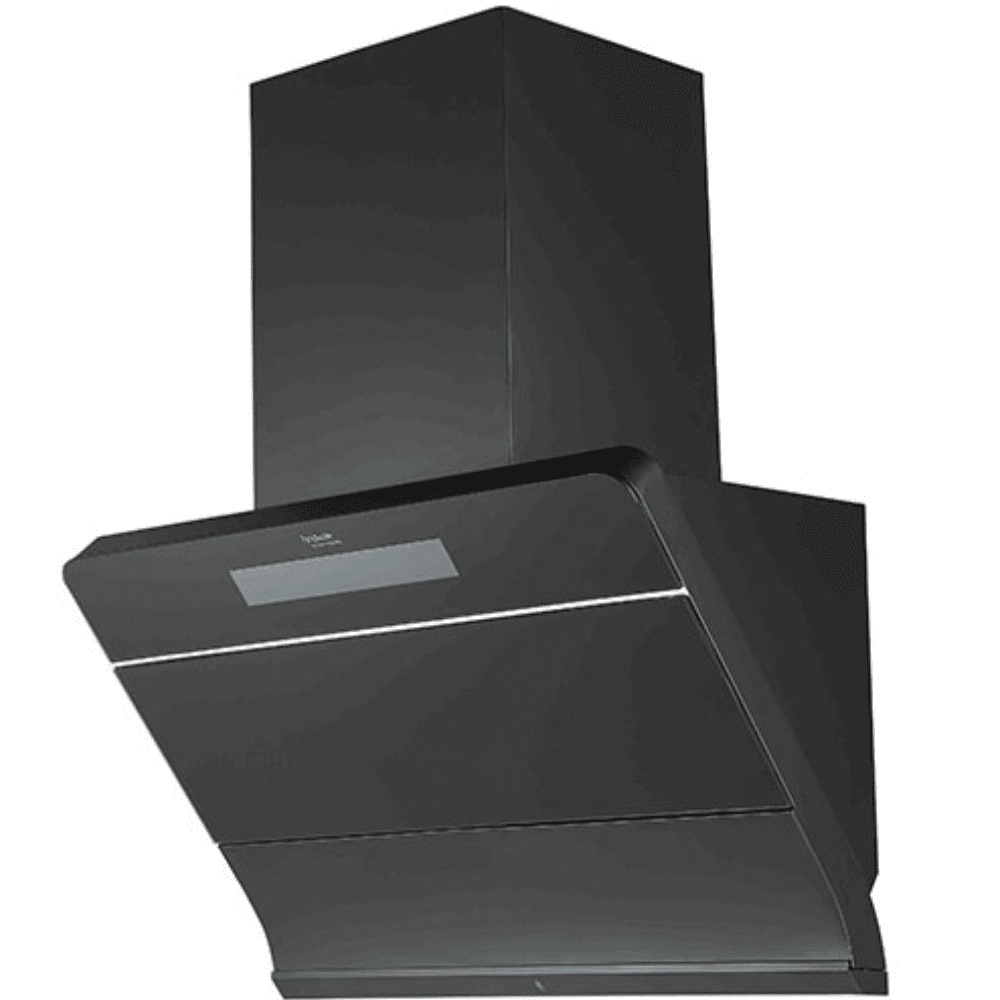 Hindware FLORENCE, 75 cm 1700 m3/hr Auto Clean Wall Mounted Chimney, Filterless Technology with BLDC Motor (Black)