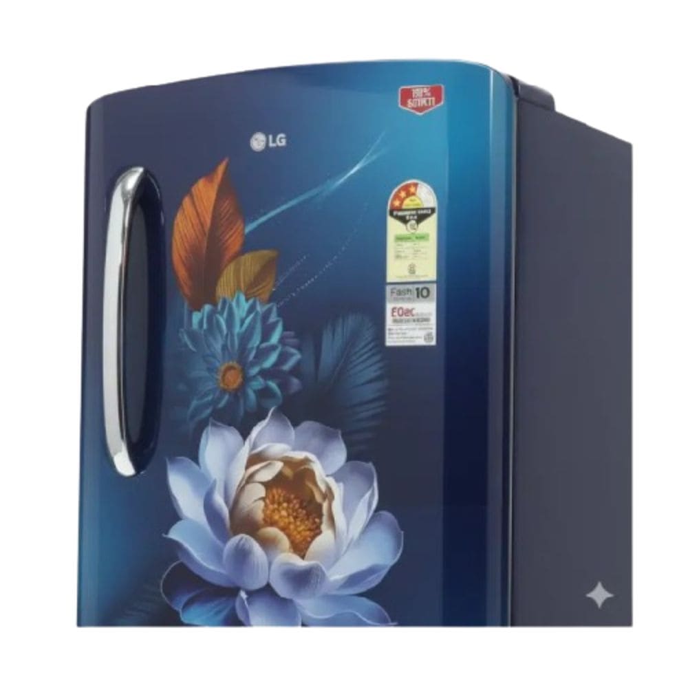 LG 224 Ltrs 4 Star Single Door Direct Cool Refrigerator (GLD2336YABW.DBWZEBN, Blue Waterlily)