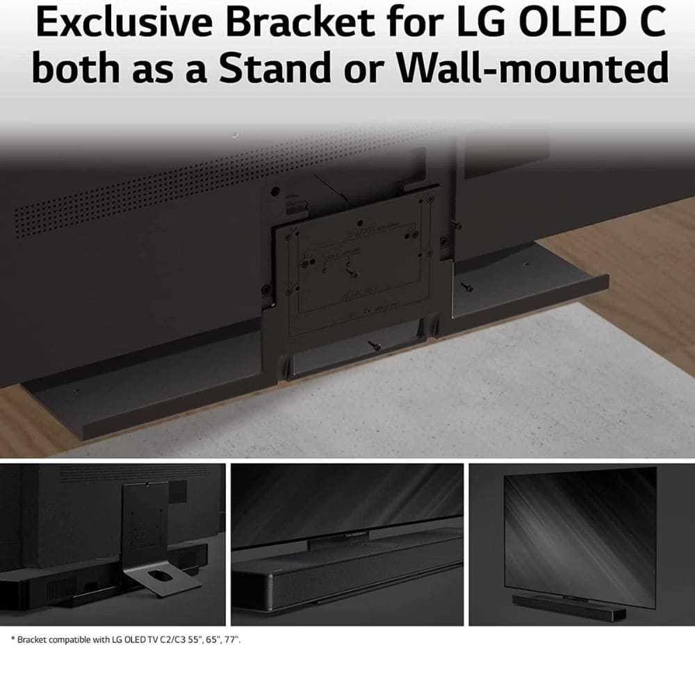 LG 400 Watts Wireless Dolby Atmos Triple Up-Firing with Subwoofer Soundbar (SC9S.DINDLLK, 5.1 1Channel)
