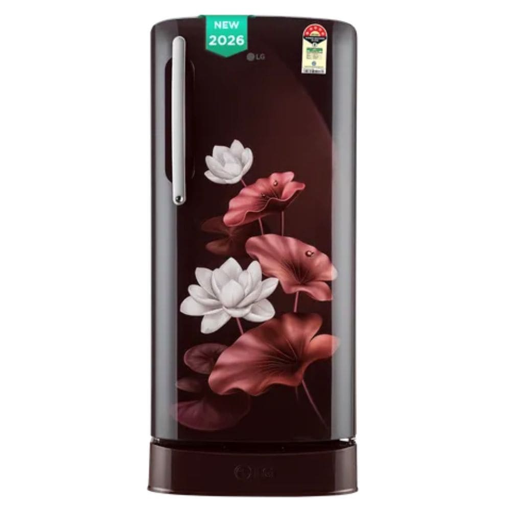 LG 201 Ltrs, 5 Star Direct Cool Single Door Refrigerator (GLD2156ZHSL)