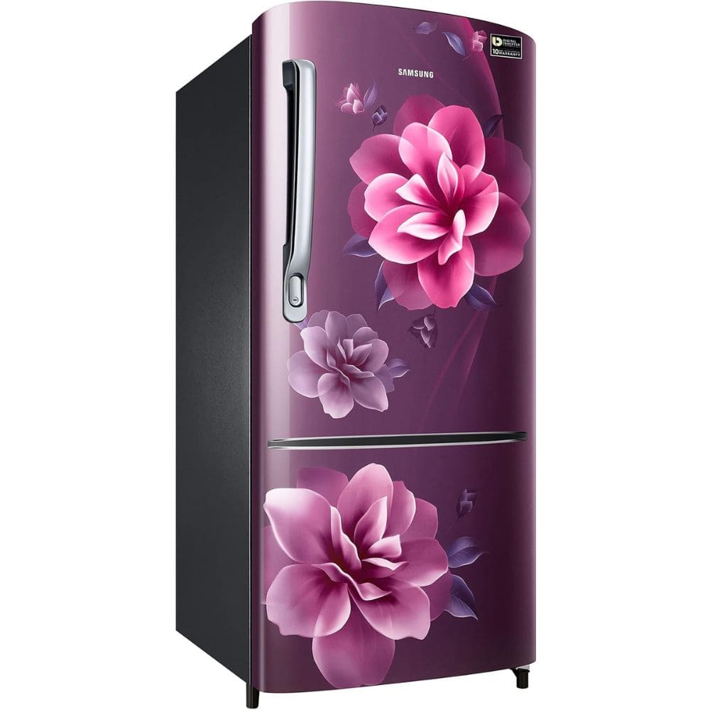 Samsung ,RR24C2723CR, 223 Ltrs Direct Cool Single Door Refrigerator, Camellia Purple