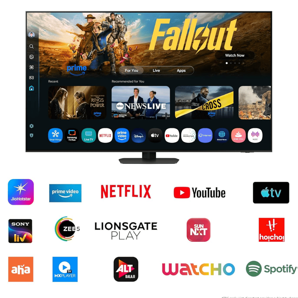 Samsung 65QN90F, 65 Inches 4K Ultra HD Neo QLED TV, Black