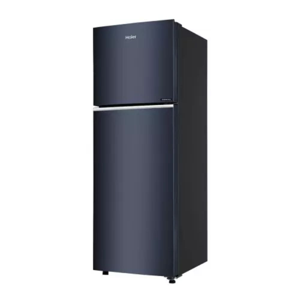 Haier 240 Ltrs, 2 Star Double Door Top Mount Refrigerator (HRF 3182IBGKA P, Graphite Black)