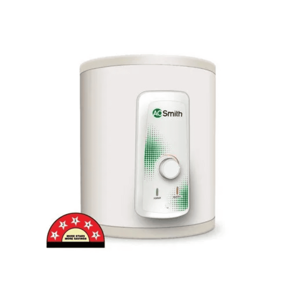 AO Smith 50 Ltrs Vertical Storage Wall Mounting Water Heater Geyser (HSE-VAS-X-50,White)