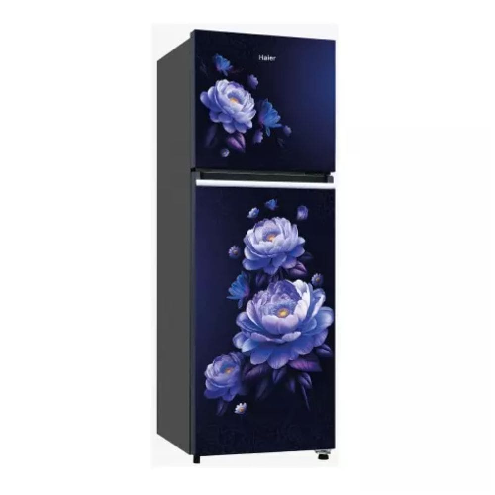 Haier 240 Ltrs, 2 Star Frost Free Double Door Refrigerator (HRF 2902IEMBA P, Marine Blossom)
