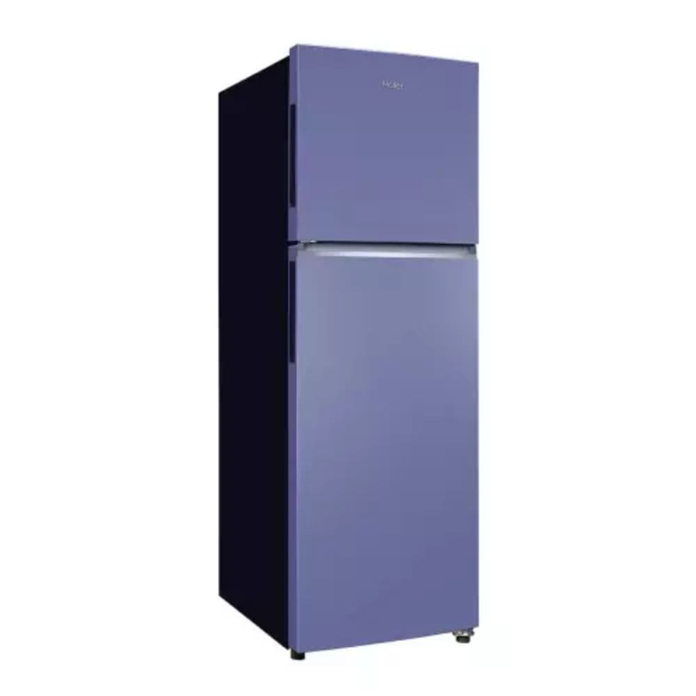 Haier 240 Ltrs, 2 Star Frost Free Double Door Refrigerator (HRF 2902IERBA P,Radish Blue)