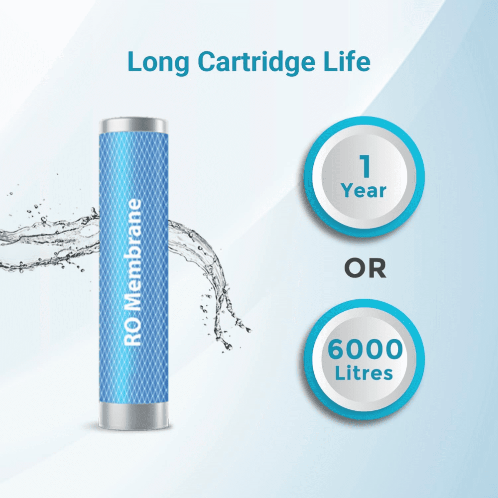 Eureka Forbes 7 Ltrs Aquaguard Sure Champ RO+UV Water Purifier, White