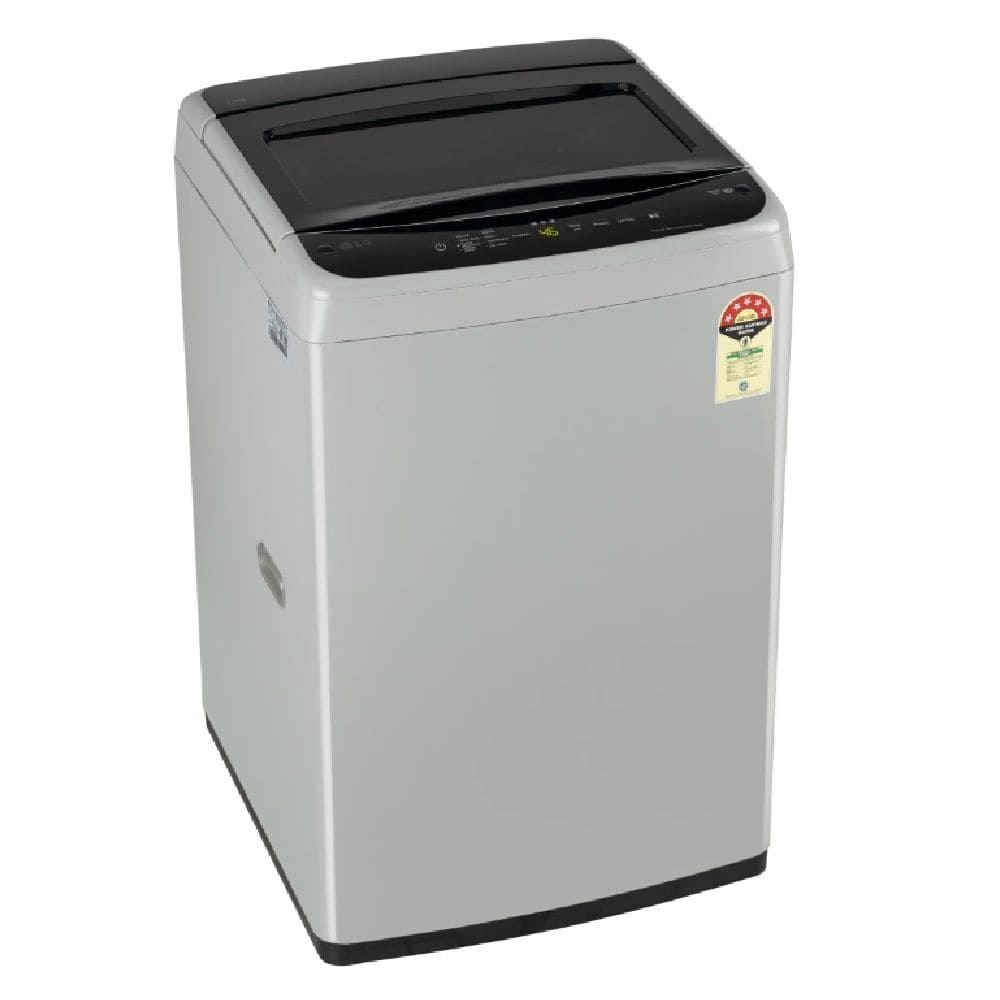 LG 7.5 Kg 5 Star Fully-Automatic Top Load Washing Machine (T75VBSF1Z,Silver)